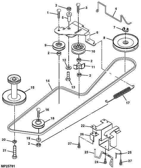 John Deere Lt150 Belt Diagram