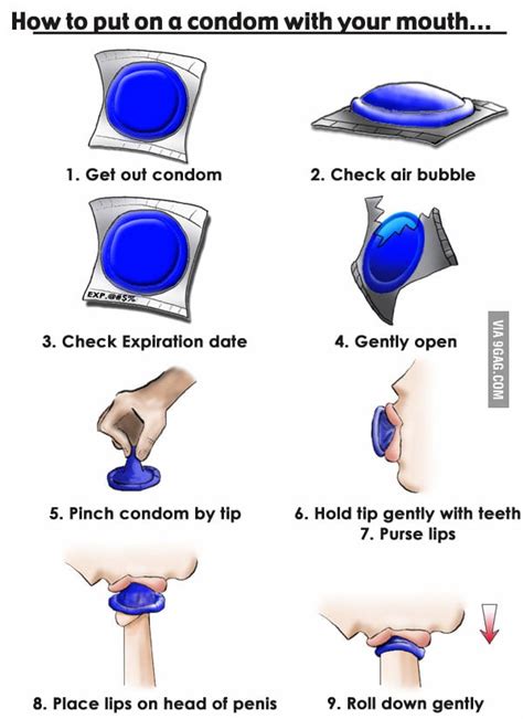 How To Put On A Condom With Your Mouth 9gag