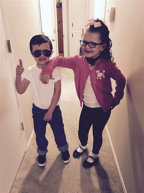 50s Day At My Kids School Love This Easy Outfit Idea For Them