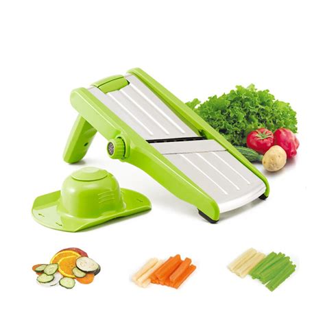 Manual Vegetable Fruit Cutter Multi Function Potato Slicer Stainless