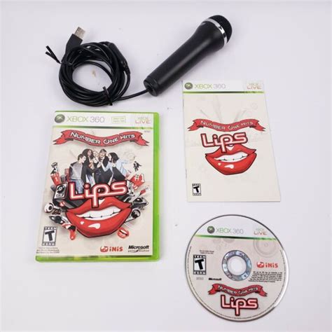 Lips Number One Hits Microsoft Xbox 360 2009 For Sale Online Ebay