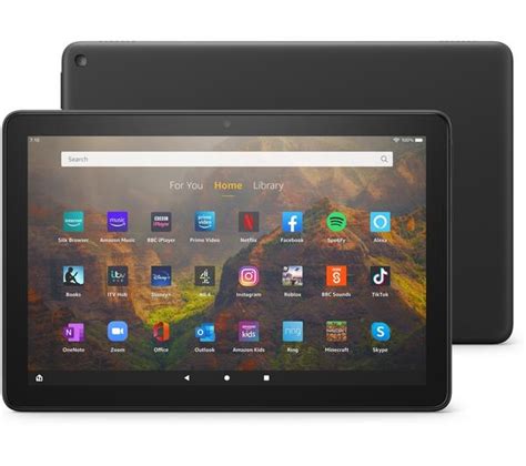Buy Amazon Fire Hd 10 101 Tablet 2021 32 Gb Black Currys