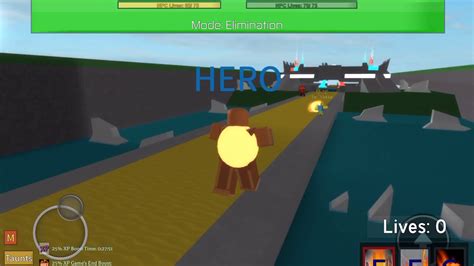 Intense Roblox Gameplay Of Noob Vs Zombie Realish The Battle Of The