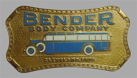 Buy used cars from auctionexport.com. Bender Body Company Cleveland Ohio Badge | Car emblem, Car ...