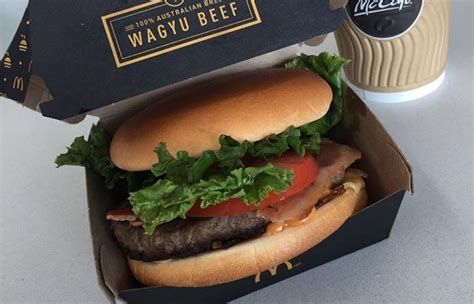 Wagyu beef, traditionally only available from japanese cows, is now available in the united black wagyu burger. McDonald's Now Serves Wagyu Beef Burgers, First In Fast ...