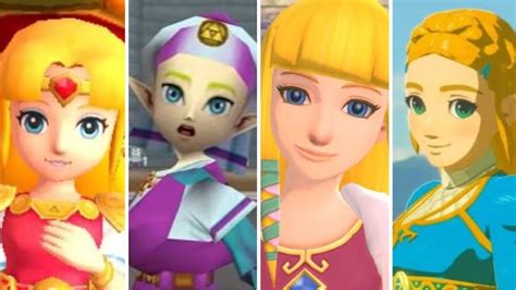 Evolution Of Princess Zelda 1986 2022 Youtube