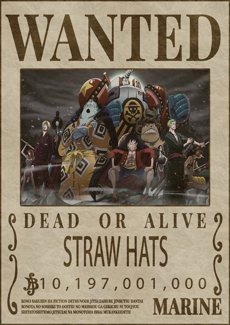 The Not So Definitive Straw Hats Bounties After Wano More Pictures Inside R Onepiece