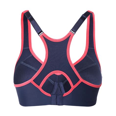 Womens Sports Bra Full Support High Impact Racerback Lightly Lined Underwire Ebay