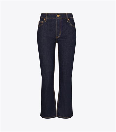 Cropped Flare Jeans Tory Burch