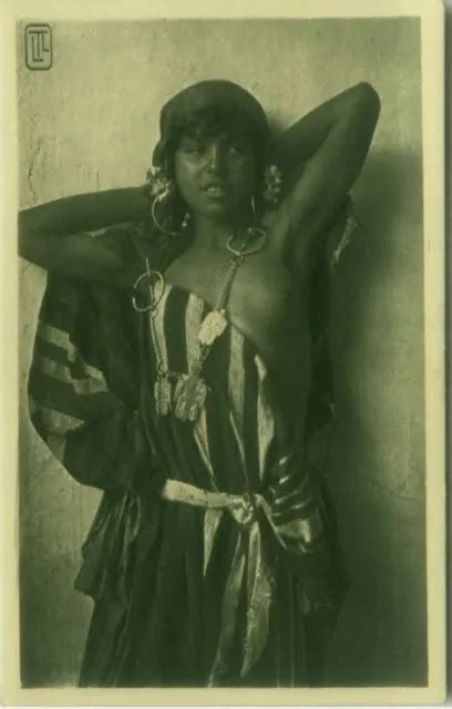 Africa Lehnert Landrock Phot Fille Bedouine Naked Black Woman S Bg