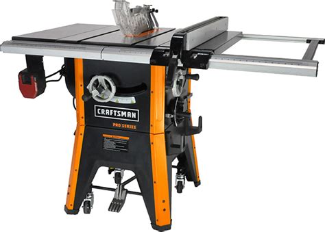 A New Craftsman Pro Series Contractor Table Saw