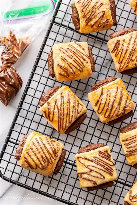 Chocolate Croissant Cookies Saving Room For Dessert