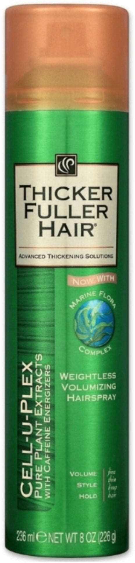Thicker Fuller Hair Weightless Volumizing Hairspray 8 Oz Walmart