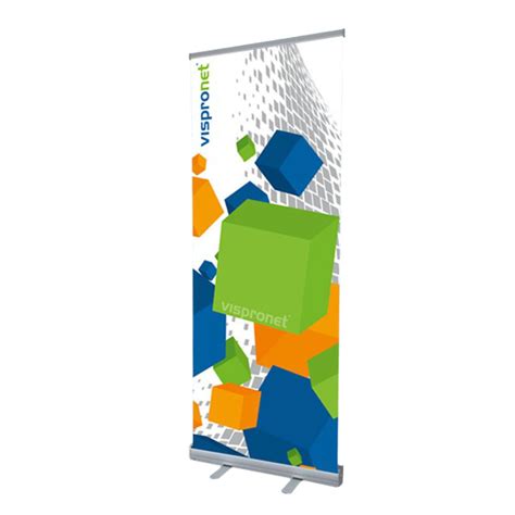 Roll Up Standard Retractable Banner Stands For Advertising And Trade Show