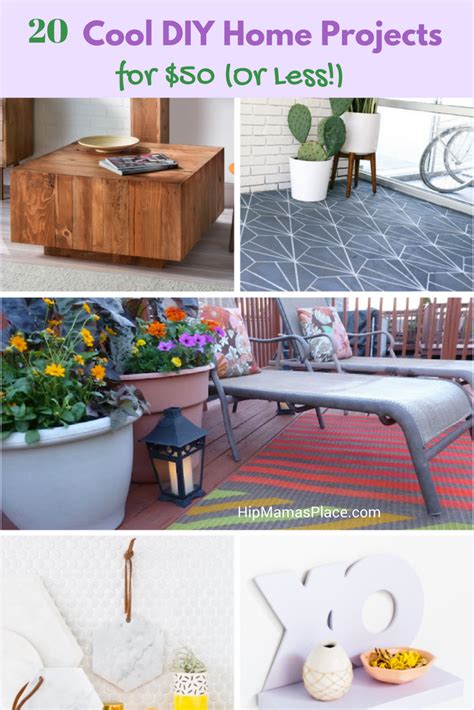 20 Cool Diy Home Projects For 50 Or Less
