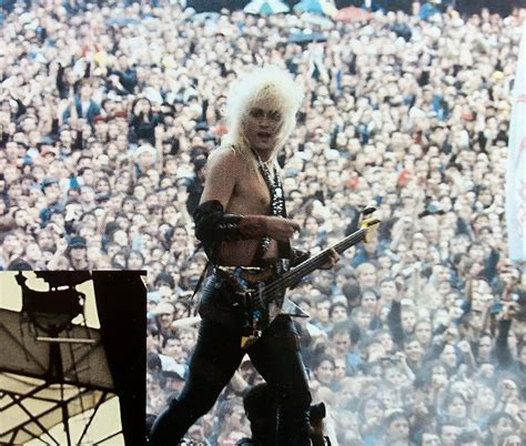 Johnny Rod In W A S P Monsters Of Rock 1987 Johnnyrod Wasp Donington Waspfanclub Facebook