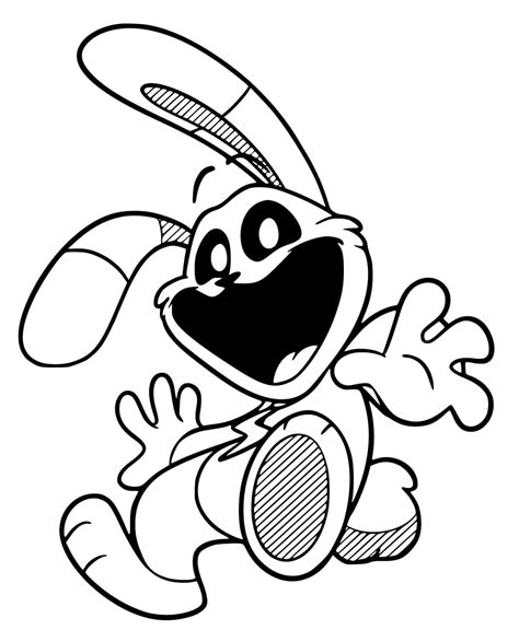 Hoppy Hopscotch Smiling Critters Coloring Page Download Print Or