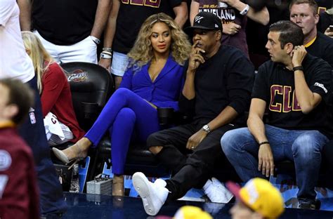 Beyoncé And Jay Z Attend Nba Finals Game 6 Photo