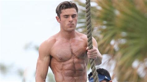 zac efron shares a birhtday thirst trap to show off ripped abs and a perfect v cut fitness volt