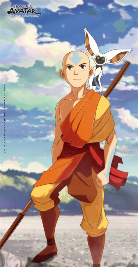 Setelah aang membuktikan dirinya adalah sang avatar, ia menjadi sangat populer. Avatar Aang by Akira-12 | Skeče