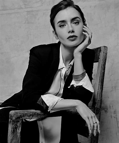 Wesleygasm Lily Collins By Benjo Arwas The Wrap Portraits