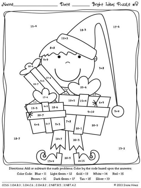 Colouring can be a fun and enjoyable activity for parents and children alike and the team at familyfun have put together a selection of some christmas coloring. Basic Math Coloring Pages | Free coloring pages for kids ...