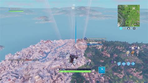Fortbyte 61 Accessaible By Using Sunbird Spray On A Frozen Waterfall