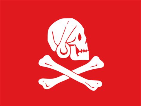 Skull And Crossbones The History Of The Jolly Roger Flag The Vintage