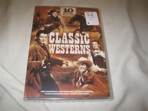 Classic Westerns Movie Collection Dvd S New John Wayne Randolph