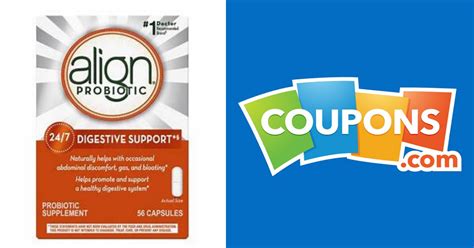 Free Printable Coupons ~ 2 Off 1 Align Probiotic Supplement Product