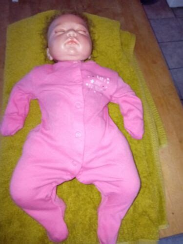 Otard Reborn Baby Soft Body Doll Approx In Pink Sleepsuit Ebay