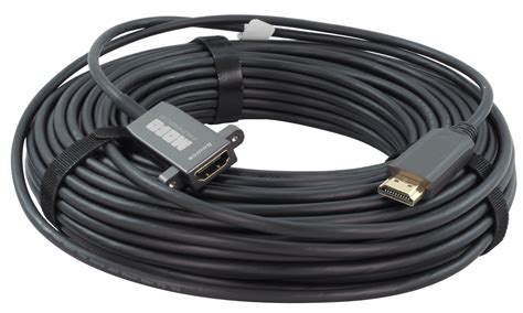 mofo hd20pt 50 techlogix pass through cable for plate integration — m hdmi to f hdmi — hdmi 2 0