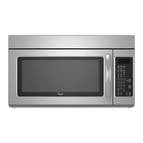 Whirlpool 16 Cu Ft Over The Range Microwave Color Stainless Steel