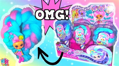 Whos That Girl With Cotton Candy Hair New Candylocks Doll Unboxing By