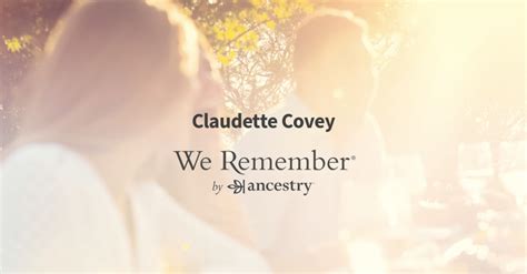 Claudette Covey Obituary
