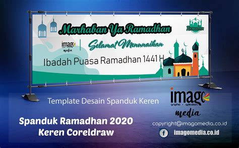 Spanduk Ramadhan 2020 Keren Coreldraw