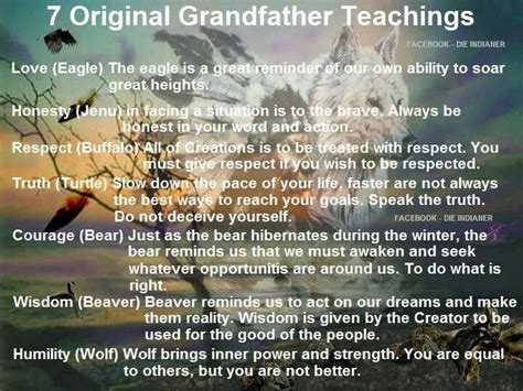 7 Original Grandfather Teachings Native American Spirituality