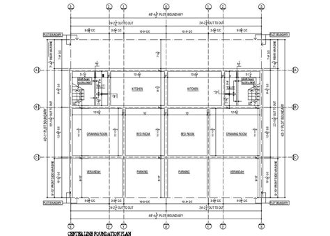 Drawings Center Line Plan Of House D View Autocad Software File Cadbull My Xxx Hot Girl