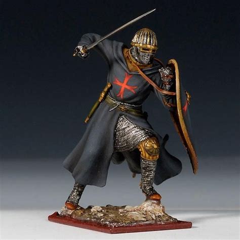 12th Century Knight Templar Templier Chevalier Médiéval Figurines