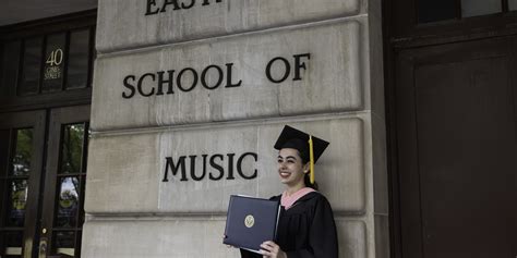 Eastman School Of Music Holds Its 94th Commencement Ceremony Eastman