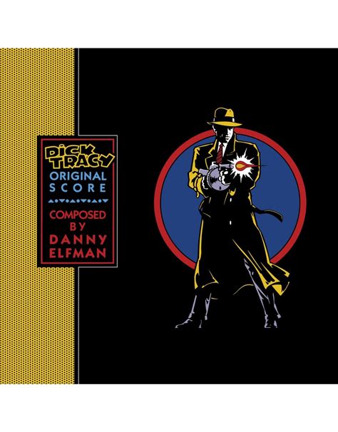 Danny Elfman Dick Tracy Original Score Exclusive Blue Vinyl Pop Music