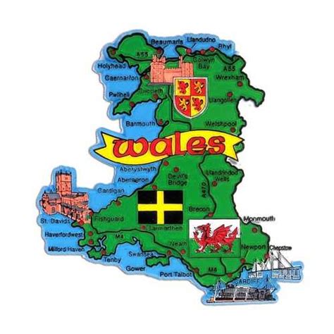 958x823 px (пикселей) вес карты: Когда уэльс присоединился к англии - Уэльс - страна где ...