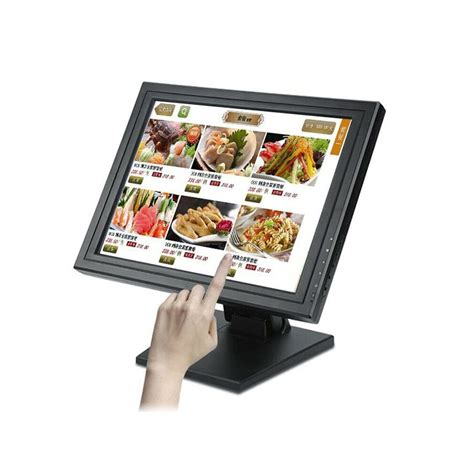 Buy 17 Inch Lcd Touch Screen Monitor With Multi Position Pos Stand Usb