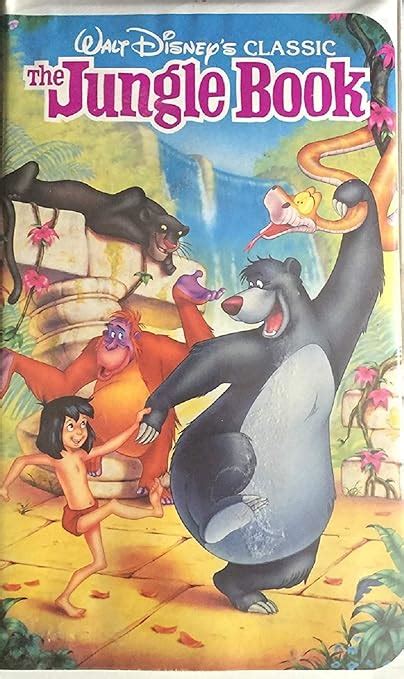 Walt Disney S Classic The Jungle Book The Classics Vhs Uk Dvd And Blu Ray