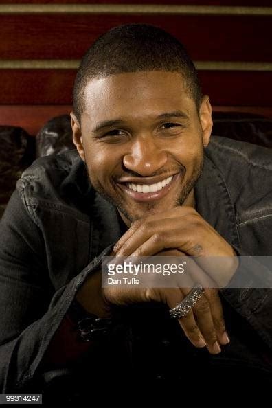 Usher Poses During A Portrait Shoot In Los Angeles California On