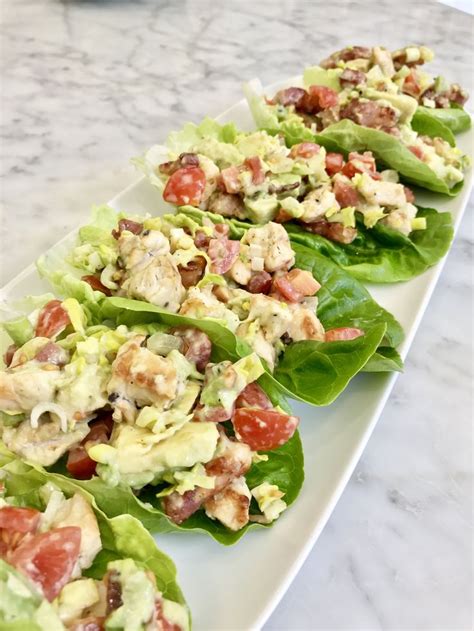 Chicken Caesar Lettuce Cups Lobster Recipes Best Waldorf Salad