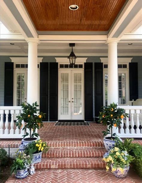 Beautiful Front Porch Ideas 607 House With Porch Brick Porch Brick
