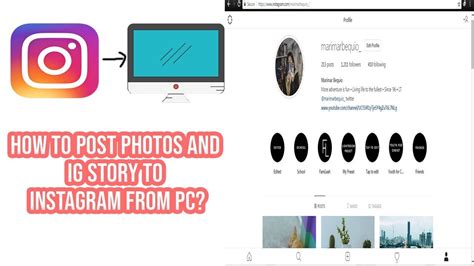 How To Post Photos And Story To Instagram From Pc Solved Youtube