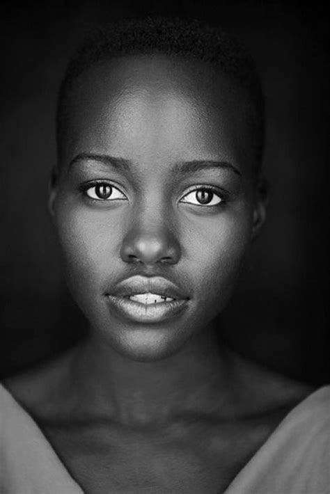 Lupita Nyong O Portrait Black Beauties Beautiful Black Women