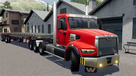 Western Star 49x V01 Fs 19 Trucks Farming Simulator 2019 Mods